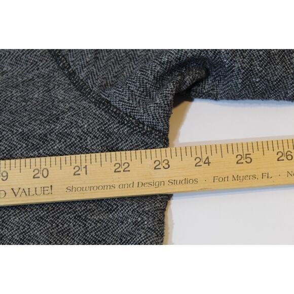 Levis Black Gray Herringbone Pullover Hoodie Drawstring L/S Men's XL #3LGLK1271 - Picture 12 of 12